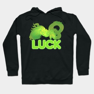 Luck Wish 2024 Chinese Dragon Green Hoodie